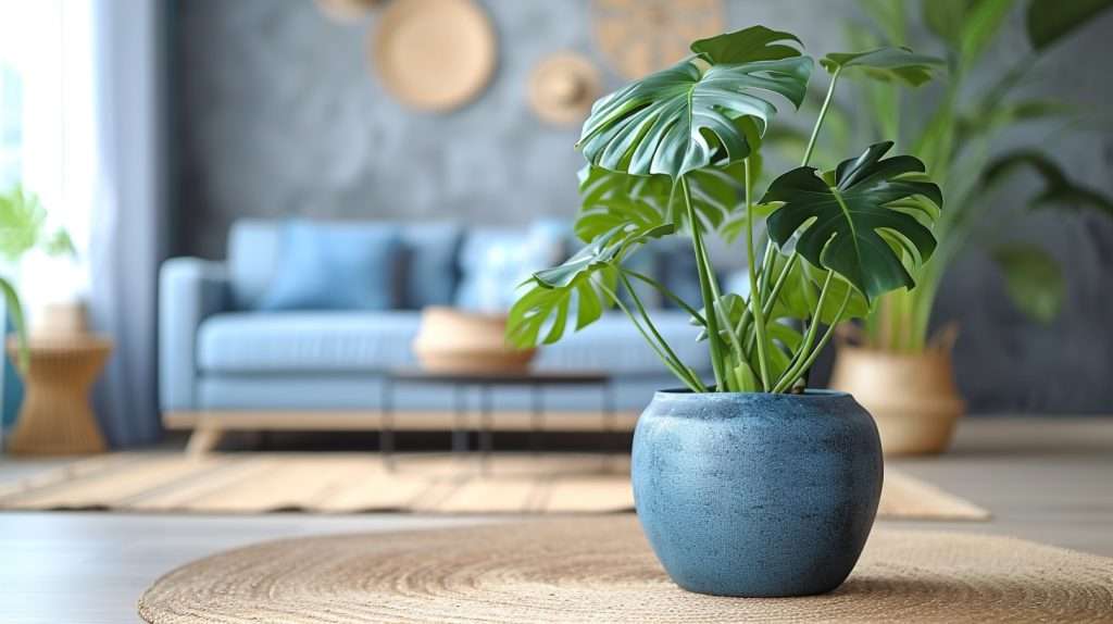 A beautiful Monstera plant. The art of Monstera Plant Care